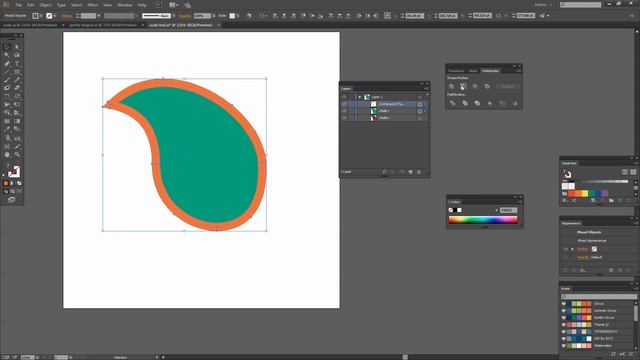 Perfectly Scale a Shape in Illustrator - Size shapes up and down exactly смотреть онлайн