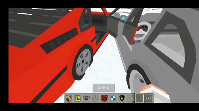 Самый лучший мод на машины. Майнкрафт ПЕ смотреть онлайн