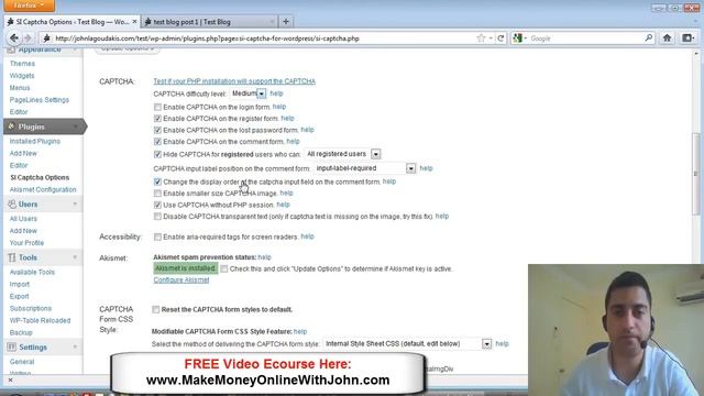 How To Install and Configure the SI CAPTCHA Anti-Spam Plugin? смотреть онлайн