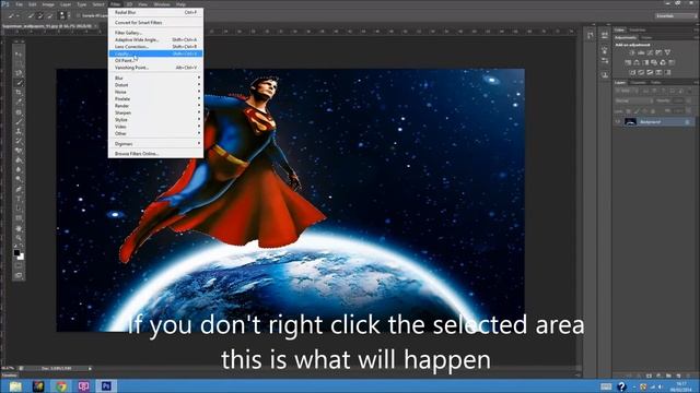 Using Radial Blur- Tutorial Photoshop смотреть онлайн