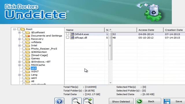 360. Πως να ανακτήσεις αρχεία με το Disc Doctors Undelete ! смотреть онлайн