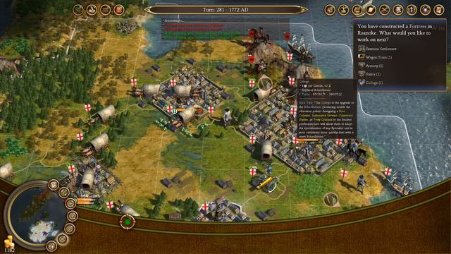 Part 14 - Sid Meier's Civilization 4 Colonization (English / Washington / Pilgrim) смотреть онлайн