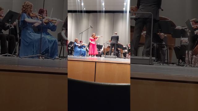 Adelaide James Olympus High School Violin Concerto In A Minor By Bruch