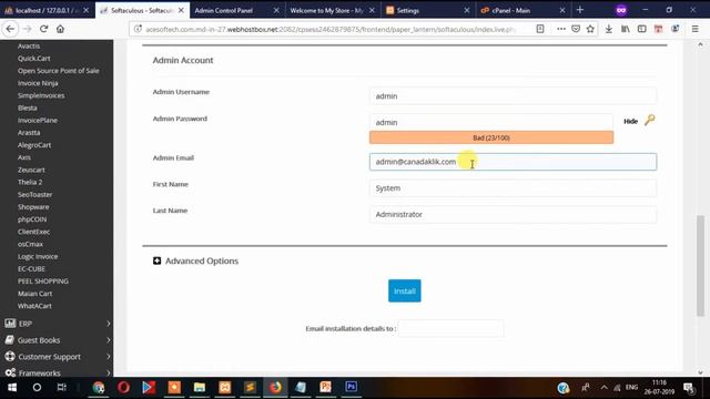 3. OpenCart Installation through Cpanel | How to install openCart through Cpanel? смотреть онлайн