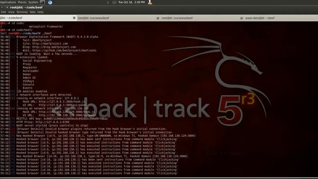 Wordpress Like Clickjacking "Attack" with BeEf смотреть онлайн