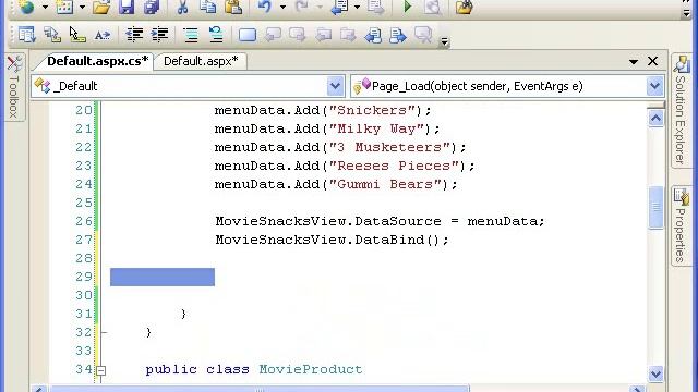 Array Binding in ASP.NET AJAX TreeView смотреть онлайн