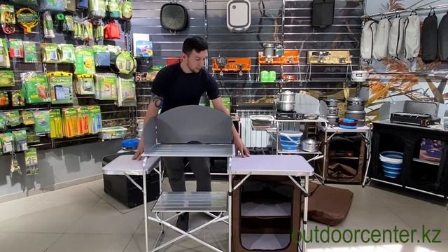 Обзор складной кемпинговой кухни. Удобно и полезно! смотреть онлайн