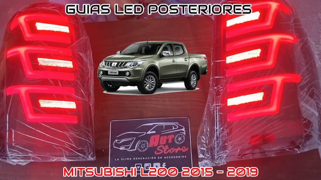 GUIAS LED MITSUBISHI L200 2015 - 2019 смотреть онлайн