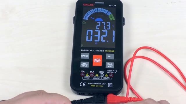 GVDA GD128. Умный цифровой мультиметр с Алиэкспресс смотреть онлайн