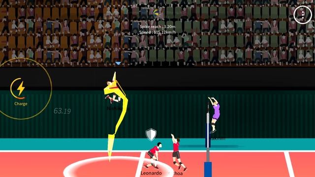 The Spike. Volleyball 3x3. Nishikawa. TUTORIAL Electric Effect Spike. Best S Rank смотреть онлайн