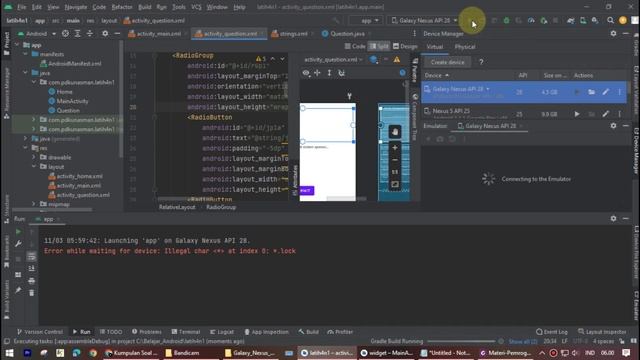 Error while waiting for device: Illegal char at index 0: *.lock for android смотреть онлайн