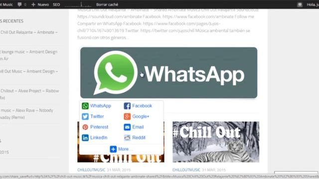 Plugin WordPress - Añadir compartir en Whatsapp смотреть онлайн