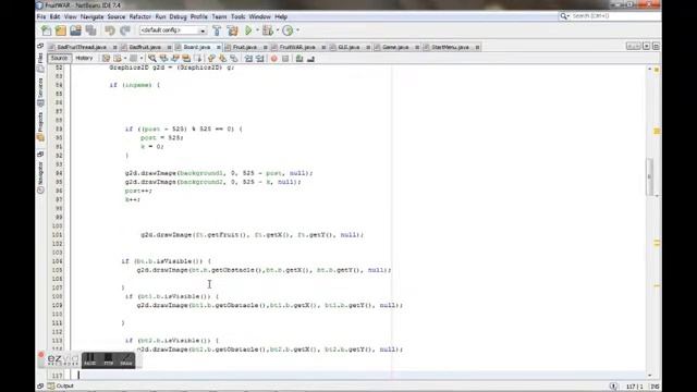 CSI 3102 Fruit War Game Java Project смотреть онлайн
