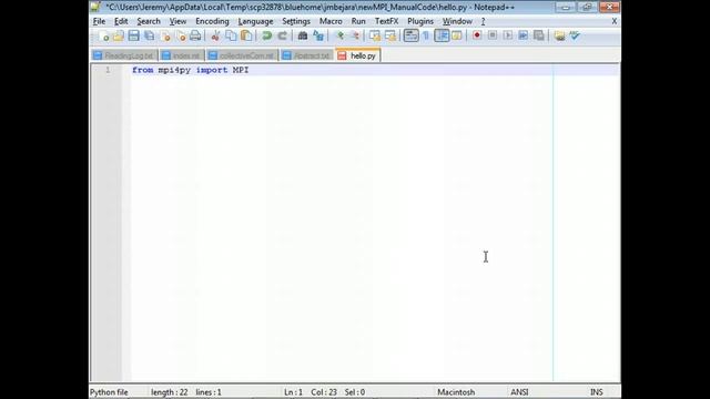 Introduction to MPI with Python and mpi4py part 1 (lecture 2/5) смотреть онлайн