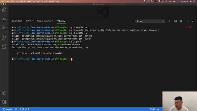 JSON Server 12 - Hướng dẫn đẩy code lên github lần đầu ? смотреть онлайн