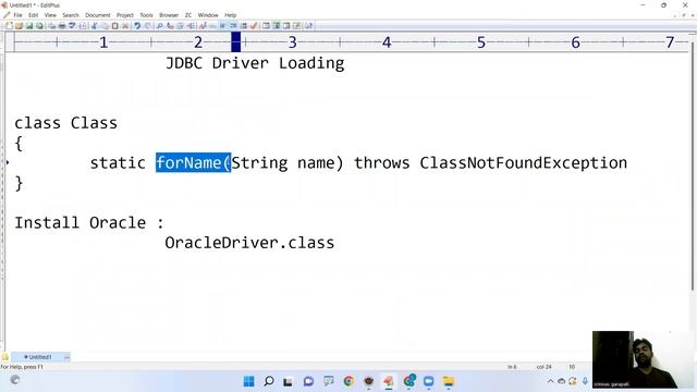 How to Load Oracle Driver | JDBC tutorial | Coding | By Srinivas смотреть онлайн