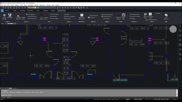 BricsCAD Explode Attributes with Express Tools смотреть онлайн