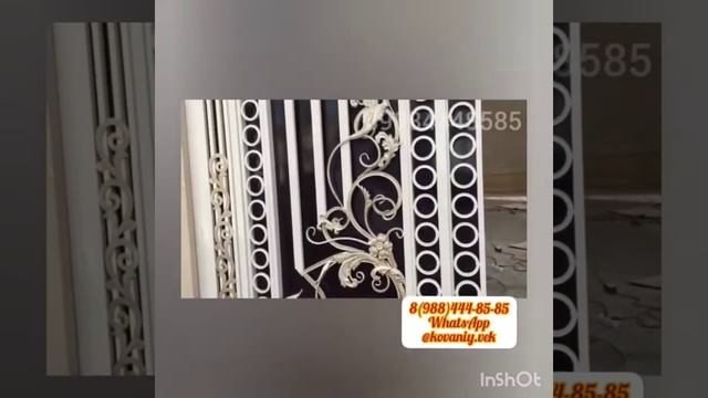 Кованые ворота, навесы перила и.т.д смотреть онлайн