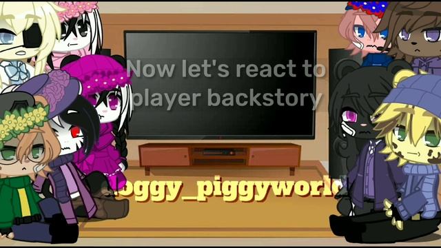 •||Piggy react to Player as Sady Shadow||•Reaction•||Gacha club||• смотреть онлайн