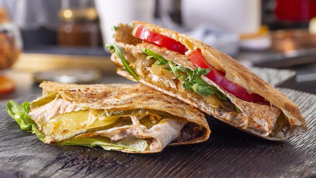 Этот рецепт взорвал интернет. Завтрак для ленивых. Фантастический Тако из обычной лепешки смотреть онлайн