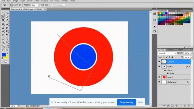 How to make Google Chrome logo on Photoshop,the amazing guide #logo #photoshop #google #chrome смотреть онлайн