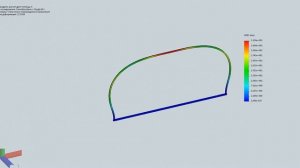 Расчет дуги теплицы 40х20х1,5 перемещения