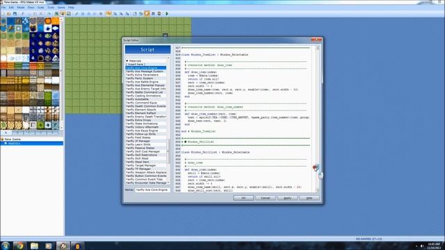 RPG Maker VX Ace - Script Installation Tutorial смотреть онлайн
