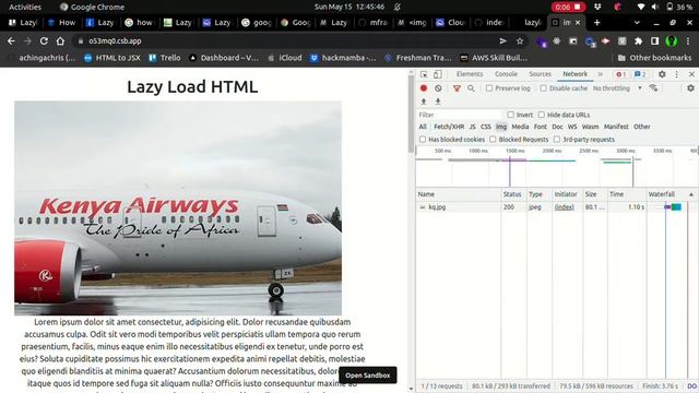 Testing for Image lazyload смотреть онлайн