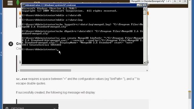 MongoDB 2.6.3 Install On Windows 安裝記錄(手動方式) смотреть онлайн