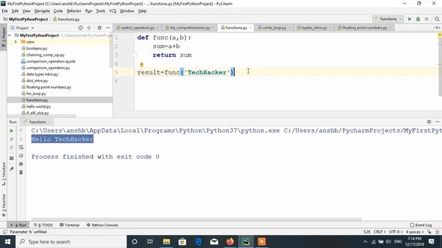 [HINDI] BIT-PY Beginner's Python Course | Part #26 | Introduction to Functions смотреть онлайн