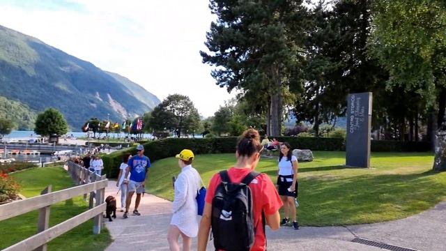 [4K] Lake Of Molveno | Lago Molveno 4k Walking Tour | Trentino Alto Adige Italy смотреть онлайн