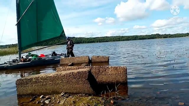 Выходные на Укшозере. Две парусные лодки. Катамаран или швертбот? Что лучше? Небольшая регата. смотреть онлайн