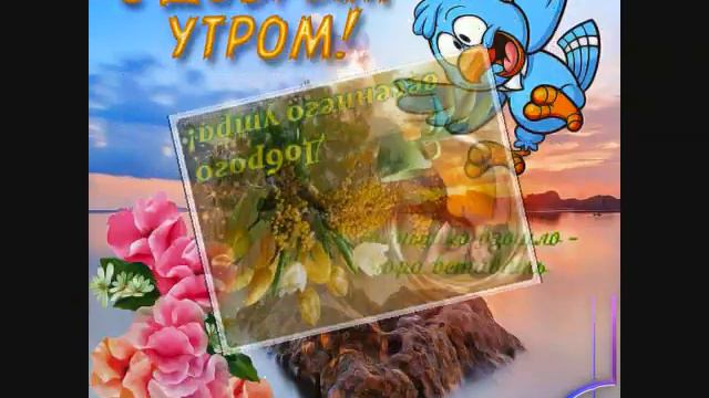 Пожелание с добрым весенним утром смотреть онлайн