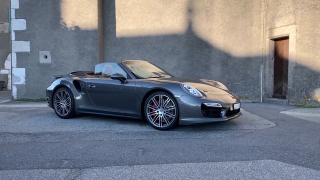 2015 Porsche 911 Turbo Cabriolet смотреть онлайн