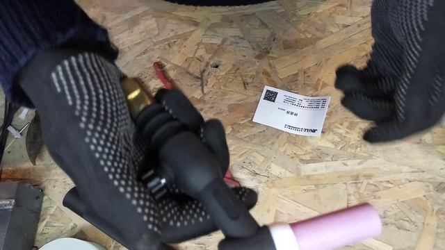 1ч. TIG  горелка из китая | TIG Torch WP26V 200Amp