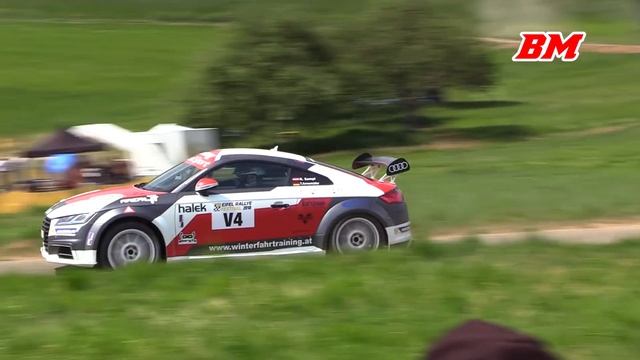 Audi TT-S Quattro - farting rally car смотреть онлайн