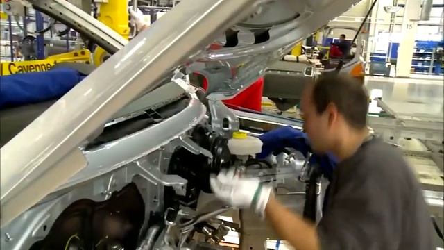 Производство автомобилей Volkswagen Touareg - сборка авто на современном заводе смотреть онлайн