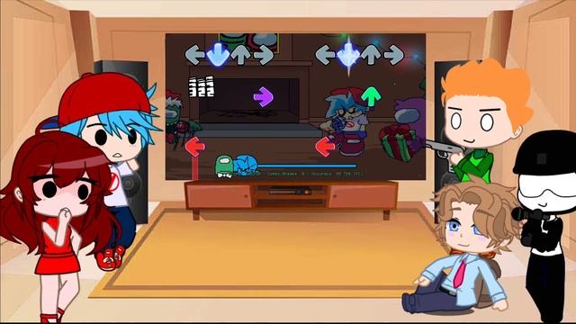 Impostor Halloween Update || Fnf React To Imposter Loggo's Halloween DX (Among Us) смотреть онлайн