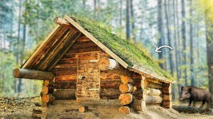 ВОТ КАКУЮ БАНЮ МЫ ПОСТРОИЛИ В ЛЕСУ! | Баня у Домика на Дереве! Часть 2