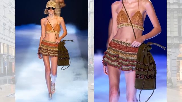 Alberta Ferretti мода весна-лето 2023 в Милане #417 | Стильная одежда и аксессуары смотреть онлайн