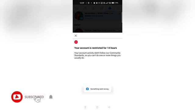 Your Account Is Restricted For 15 Hours | Your Account Activity Didn't Follow Our Community Standar смотреть онлайн