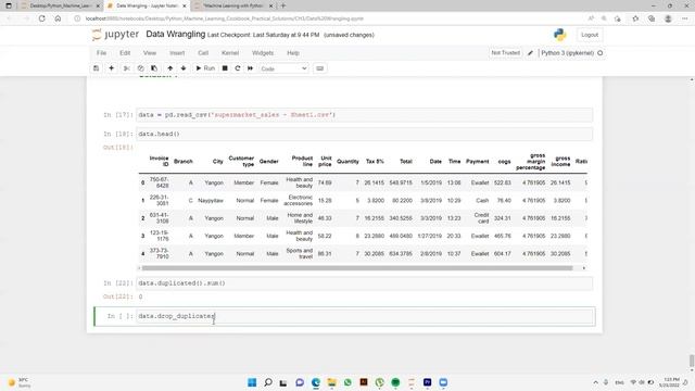 How to Drop Duplicate Rows from DataFrame using pandas смотреть онлайн
