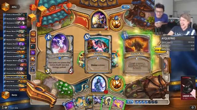 Hearthstone: Savjz and Frodan funny moment смотреть онлайн