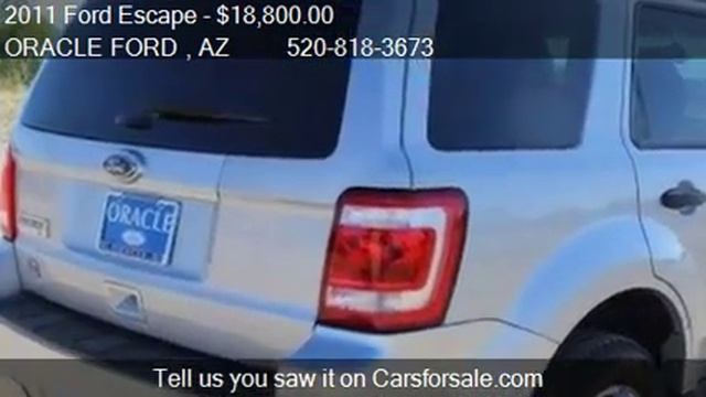 2011 Ford Escape XLT - for sale in Oracle, AZ 85623 смотреть онлайн