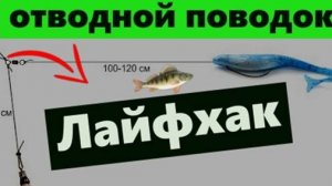 Монтаж отводного поводка Самый простой и быстрый способ