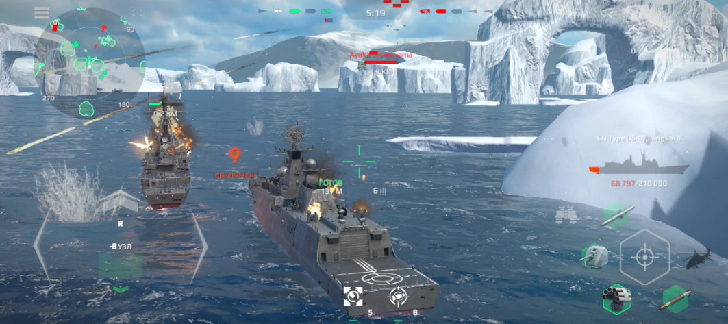 Чуть чуть не дожил ))) Modern Warships смотреть онлайн