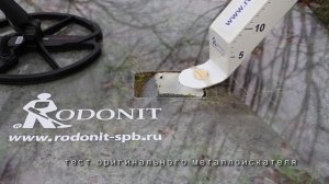 Minelab E-Trac (Оригинальный) тест на глубину