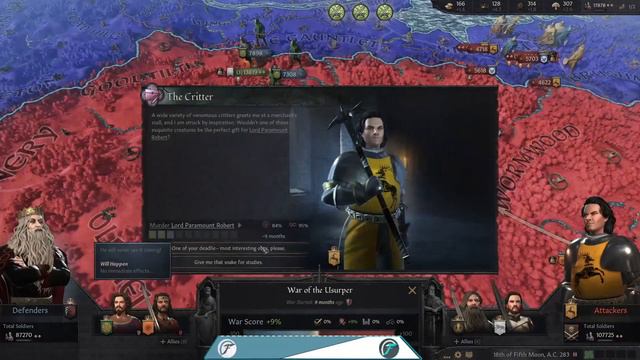 Crusader Kings 3 Mod AGOT: La Guerre pour le Trône de Fer !!! смотреть онлайн