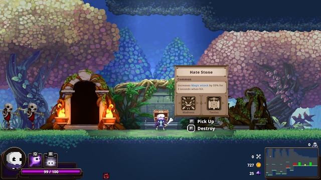 Little Bone the Skeleton WREAKS HAVOC! - Skul: The Hero Slayer #1 смотреть онлайн