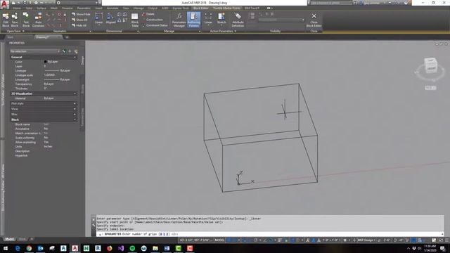 AutoCAD creating a 3d dynamic block смотреть онлайн